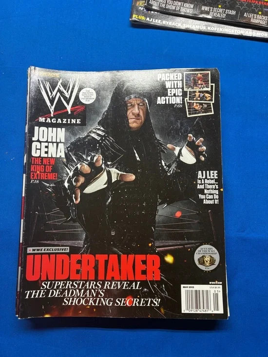WWE magazines from 2013 the whole set - Picture 5 of 12